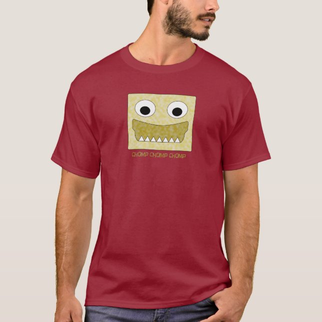 T-shirt de mastication bruyante de mastication (Devant)
