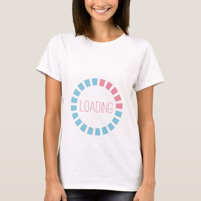 T-shirt de maternité Chargement (Devant)