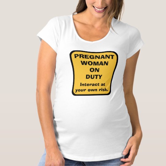 T-shirt de maternité humoristique de grossesse --