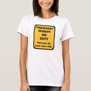 T-shirt de maternité humoristique de grossesse --