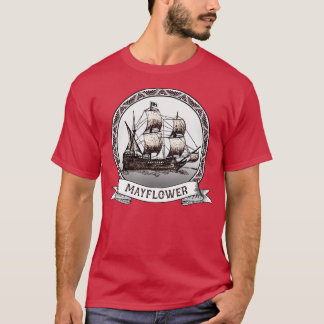 T-shirt de Mayflower Ship 400e Anniversaire 1620 2020