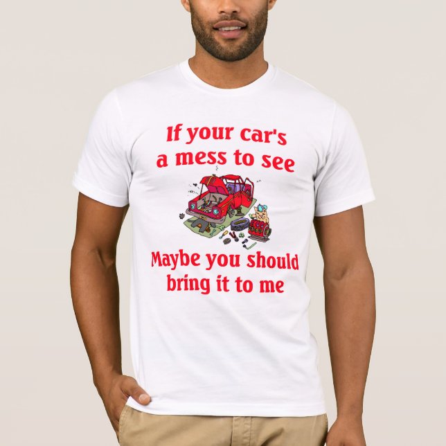 T-shirt de mécanicien (Devant)