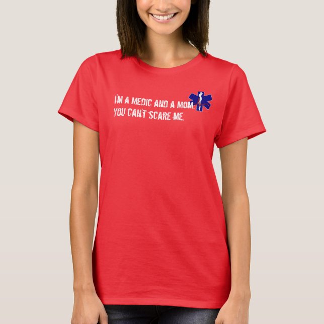 T-shirt de médecin de maman (Devant)