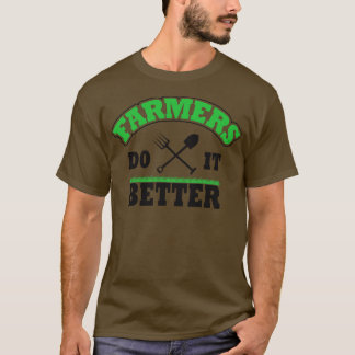 T-shirt De meilleurs agriculteurs