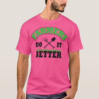 T-shirt De meilleurs agriculteurs