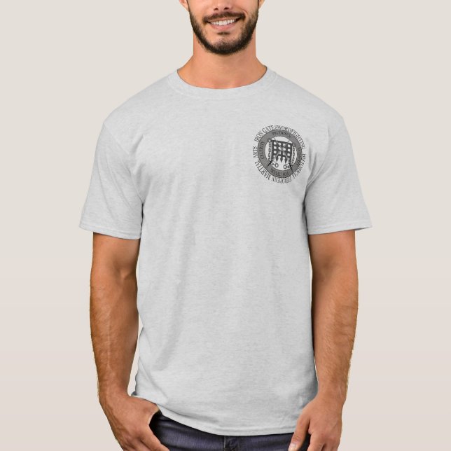 T-shirt de membre de porte de fer (Devant)