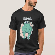 T-shirt de mème d'animal drôle d'humeur 