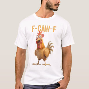 T-Shirt de mème de coq drôle : Sassy Raven Crow F-