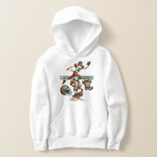 T-Shirt de meneuse de cheer avec imprimé animal po