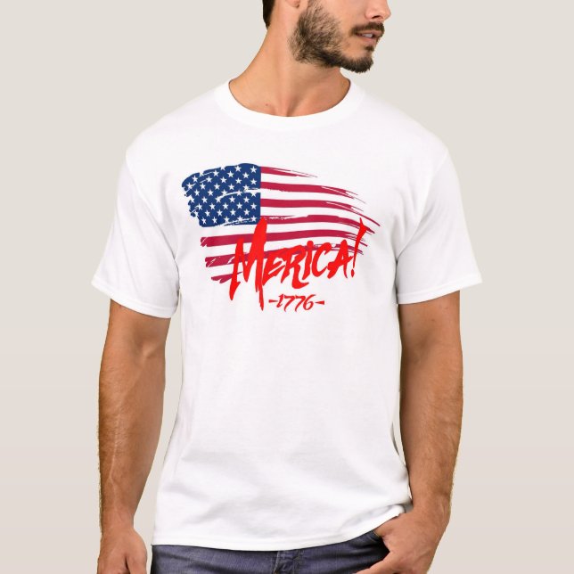 T-shirt de Merica (Devant)