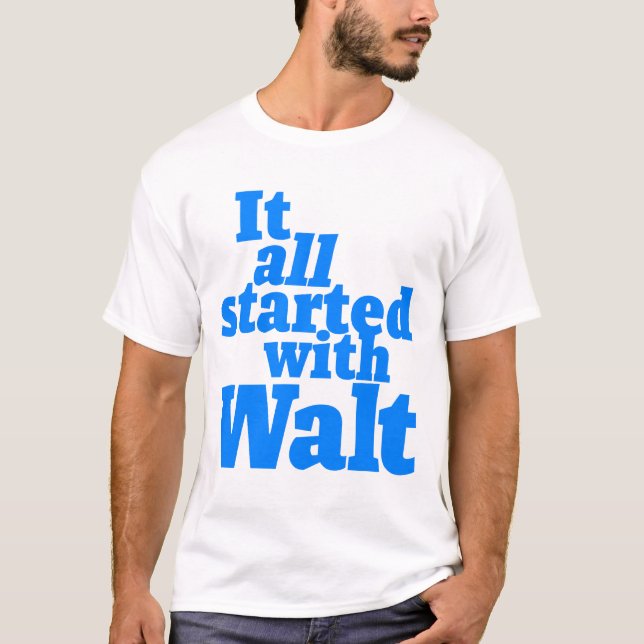 T-shirt de MiceAge Walt (Devant)