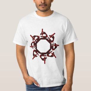 T-shirt de microscope de biologie