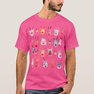 T-shirt De mignons rennes