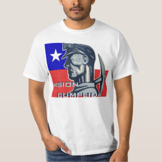 T-shirt de mineurs de piment de cumplida de mision