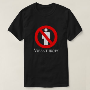 T-shirt de misanthropie