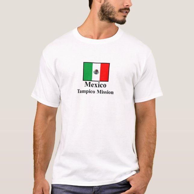 T-shirt de mission du Mexique Tampico (Devant)