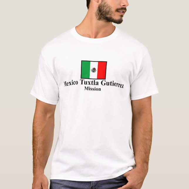 T-shirt de mission du Mexique Tuxtla Gutierrez (Devant)