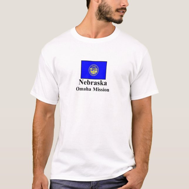 T-shirt de mission du Nébraska Omaha (Devant)