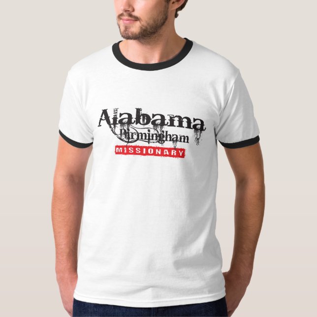 T-shirt de missionnaire de l'Alabama Birmingham (Devant)