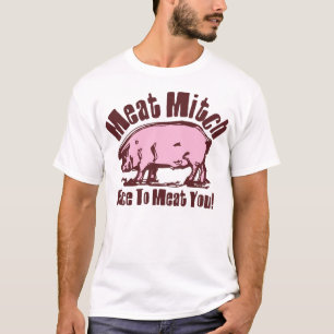 T-shirt de Mitch de viande