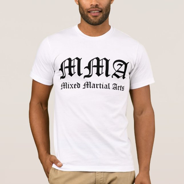 T-shirt de MIXED MARTIAL ART (Devant)