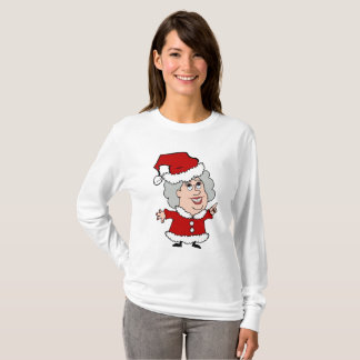 T-shirt de Mme Claus Long Sleeve Women's