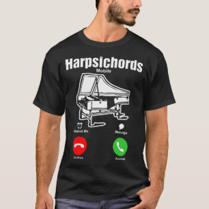 T-shirt de mobile de clavecins