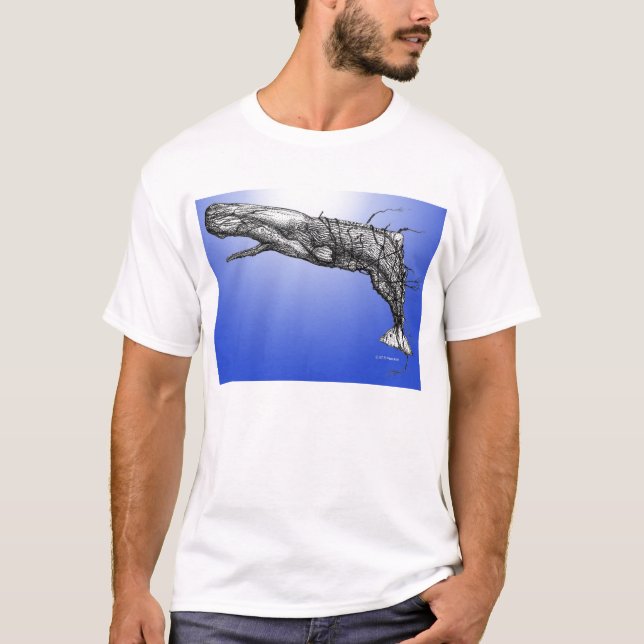 T-shirt de Moby Dick (Devant)