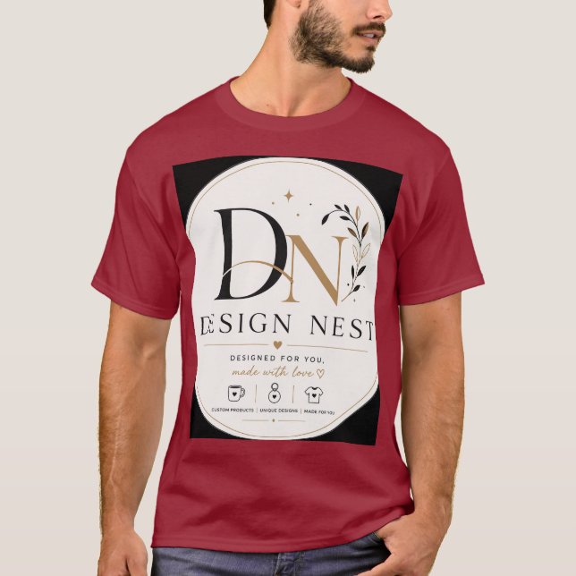 T-shirt de mode streetwear décontracté (Devant)
