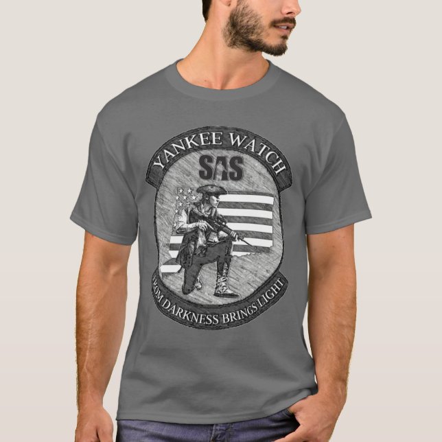 T-shirt de montre de Yankee de SAS (Devant)