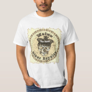 T-shirt de motard du Maine