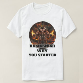 T-Shirt de motivation pour gym Guerrier Spartiate