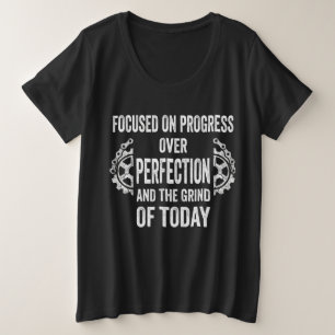 T-shirt de motivation pour la forme physique centr