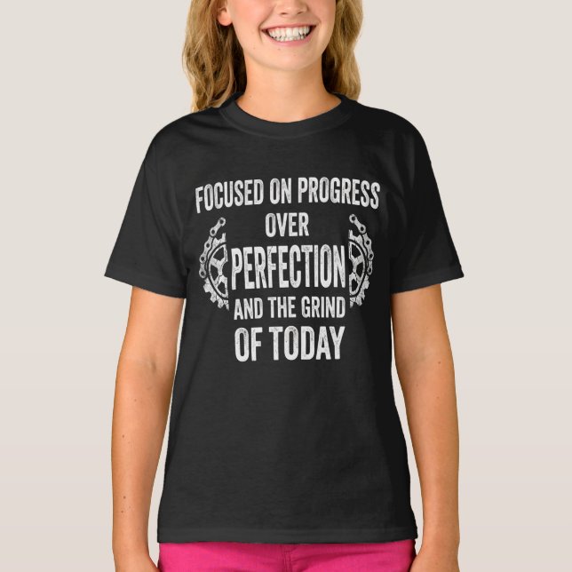 T-shirt de motivation pour la forme physique centr (Devant)