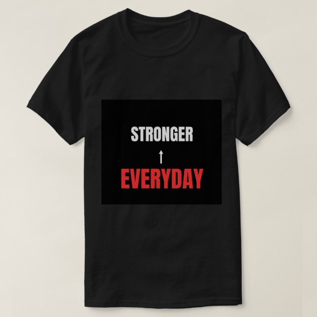 T-shirt de motivation pour salle de musculation de (Design devant)