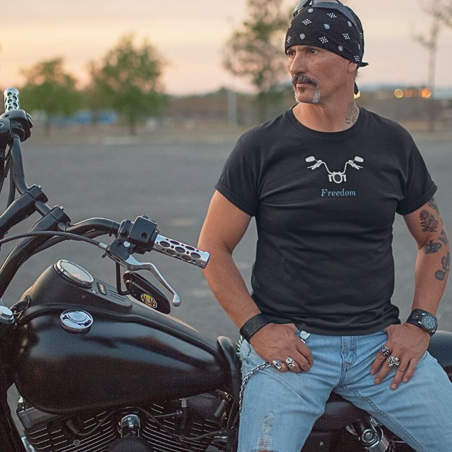 T-shirt de moto Freedom (Créateur téléchargé)