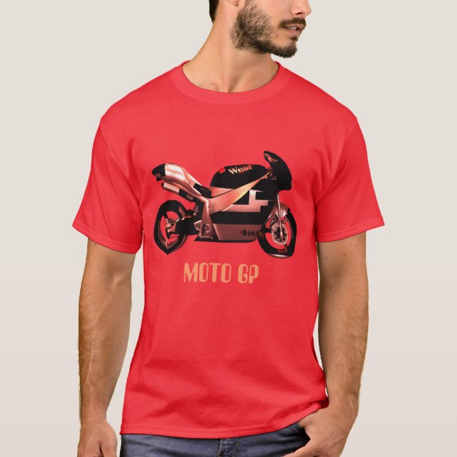 T-SHIRT DE MOTO, GÉNÉRALISTE DE MOTO (Devant)