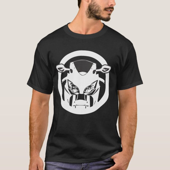 T-shirt de moto - vélo de sport (Devant)