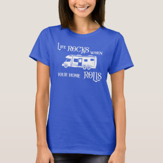 T-shirt de Motorhome, campervan ou de rv de
