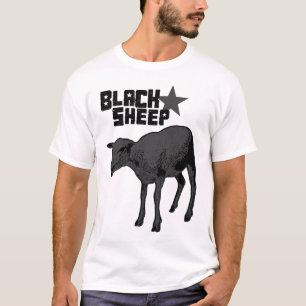 T-shirt de moutons noirs