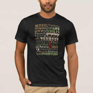 T-shirt de musique