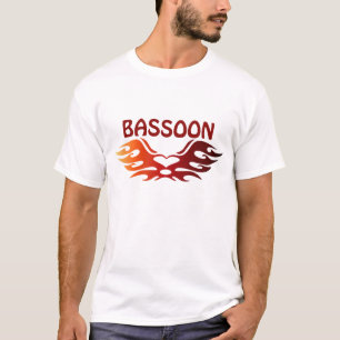 T-shirt de musique de basson