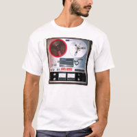 T-shirt de musique de bobine