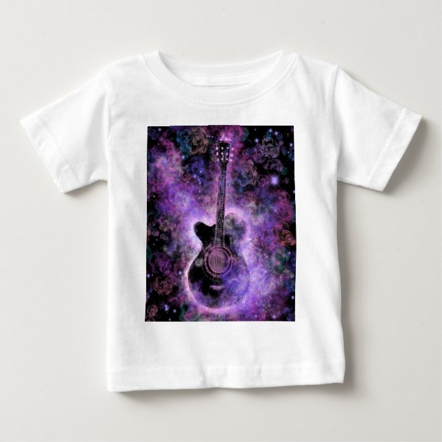 T-shirt de musique de guitare (Devant)