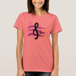 T-shirt de musique KRW G-Clef