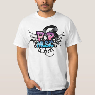 T-shirt de musique pop