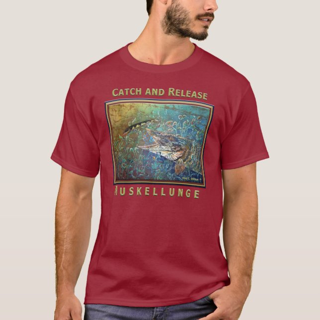 T-shirt de Muskellunge (Devant)