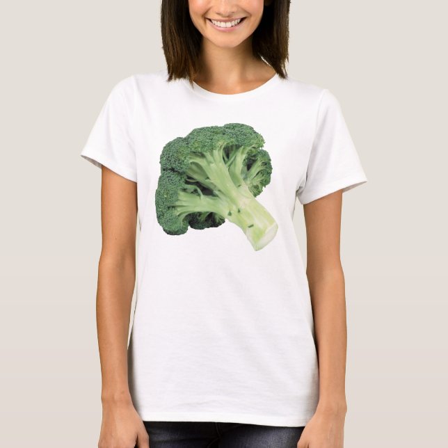 T-shirt de nano de Hanes des femmes de brocoli (Devant)