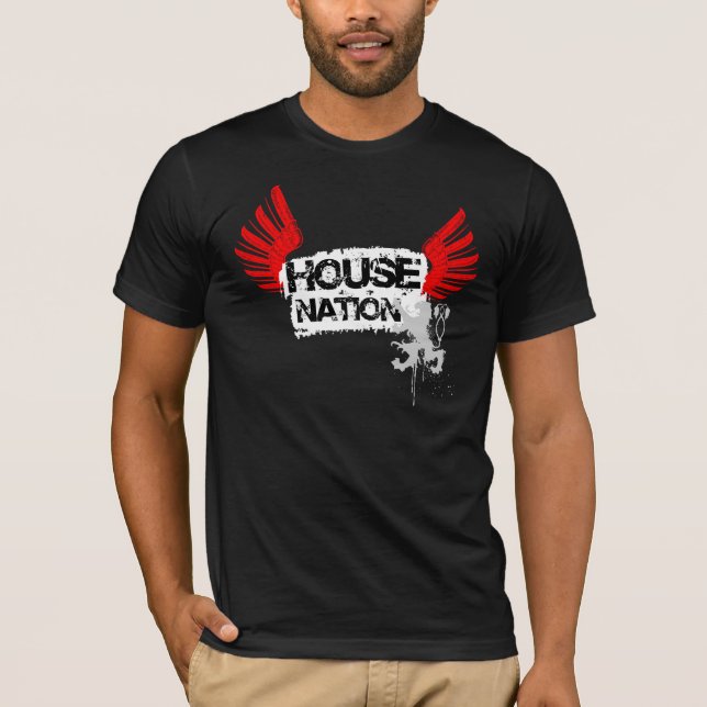 T-shirt de nation de Chambre (Devant)