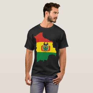 T-shirt de nation de la Bolivie